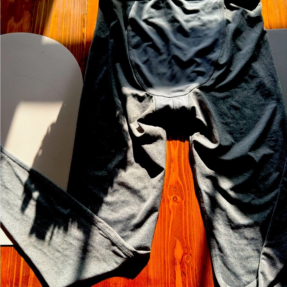RBX Gray compression pants with Contoured Pouch